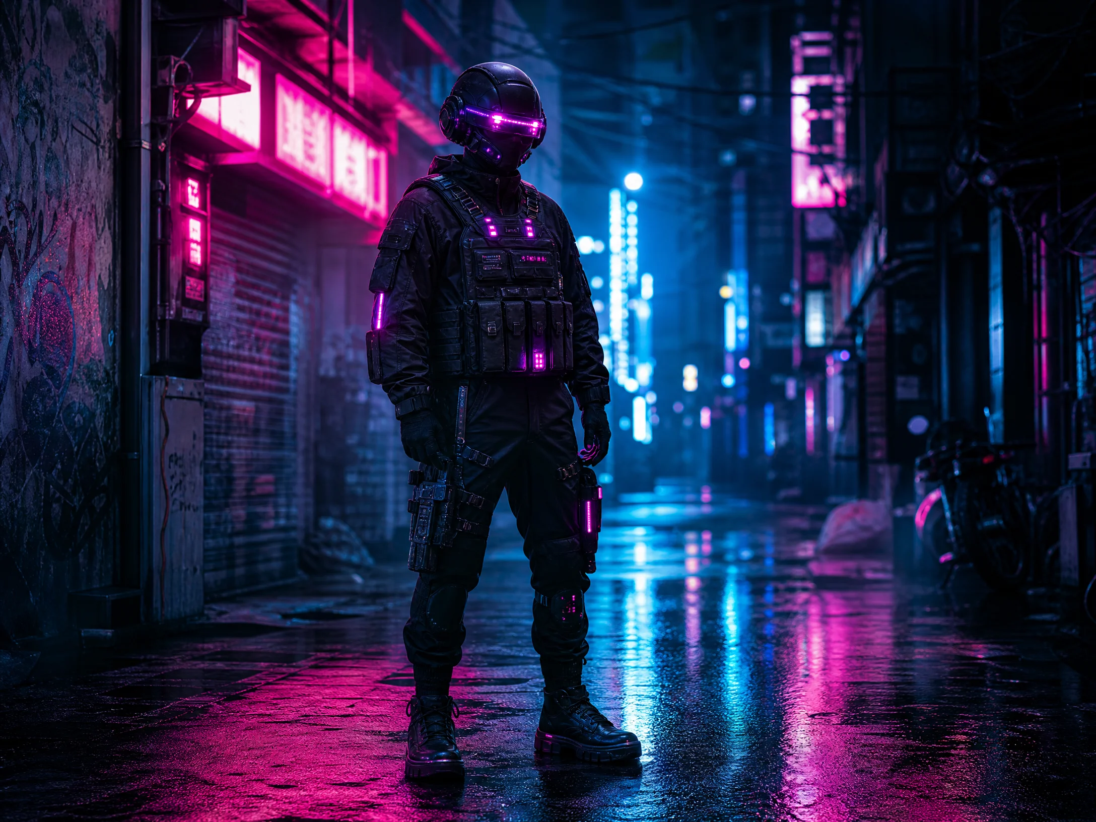 案例：赛博‌战士